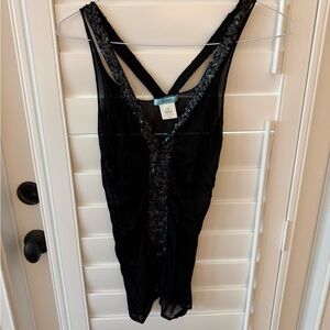Marciano Black Lace Chemise